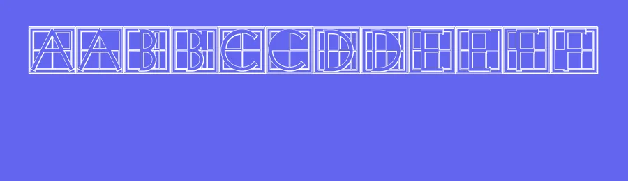 XperimentypoThree by Manfred Klein — Decorative Font — thumbnail 3