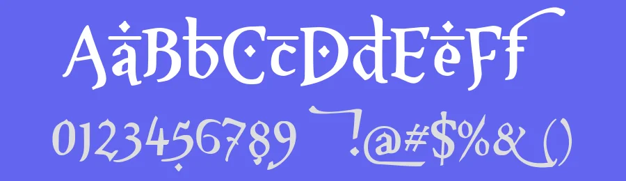XXII Arabian Onenightstand by Doubletwo Studios — Decorative Font — thumbnail 3