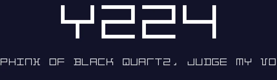 Y224 by GGBotNet — Display Font — thumbnail 2