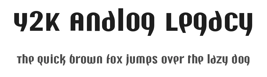 Y2K Analog Legacy