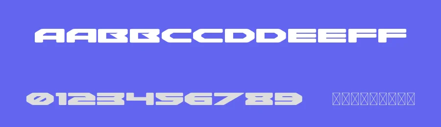 Y2K Brutalism by KreativZero — Display Font — thumbnail 3