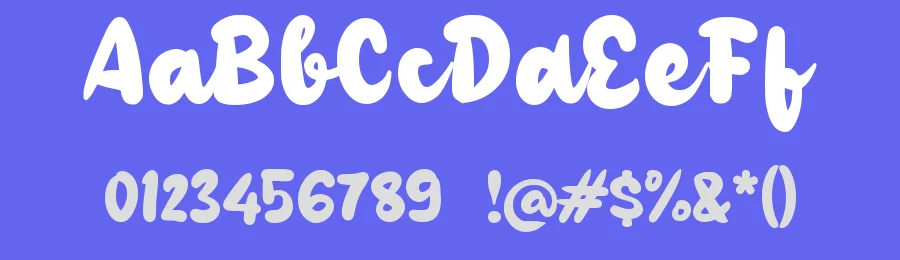Yabagleyos by wepfont.com — Script Handwritten Font — thumbnail 3