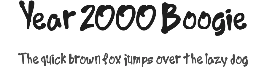 Year 2000 Boogie
