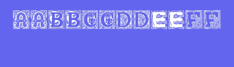 Years by Vladimir Nikolic — Decorative Font — thumbnail 3