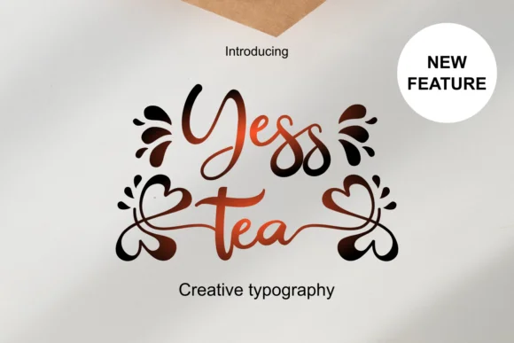 Yesstea Font by Infontree — Script Handwritten Font