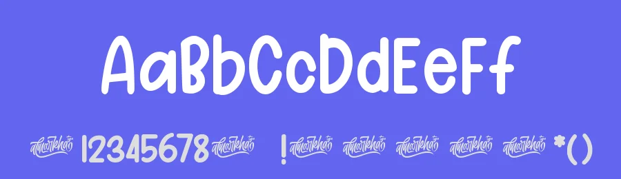 Yippie Yeah Sans by Almarkhatype — Decorative Font — thumbnail 3