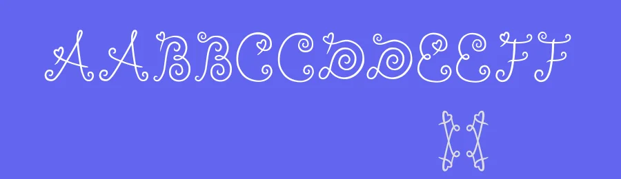 Ylee Dalkom Roll Cake by Y Lee — Decorative Font — thumbnail 3