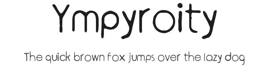 Ympyroity by Juha Korhonen — Decorative Font