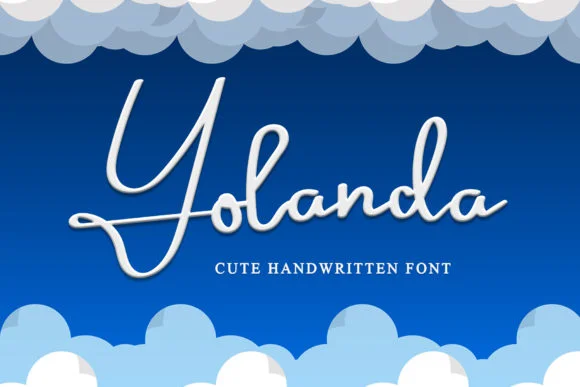 Yolanda Font by GiaLetter by GiaLetter — Script Handwritten Font