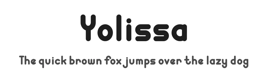 Yolissa by Jprint Studio — Sans Serif Font