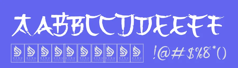 Yoru Kaze by Denustudios — Decorative Font — thumbnail 3