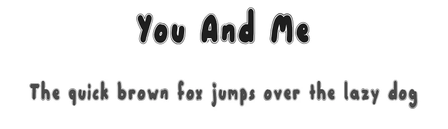 You And Me