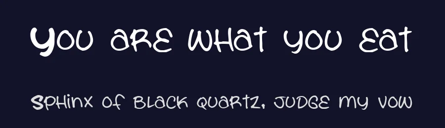 You are what you eat by Pizzadude — Script Handwritten Font — thumbnail 2