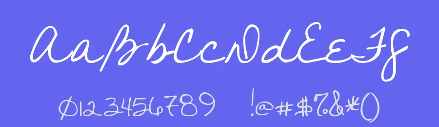 You Found Me by Kimberly Geswein — Script Handwritten Font — thumbnail 3
