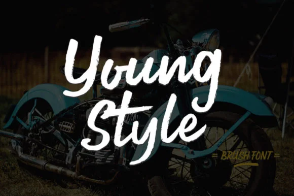 Young Style Font by Stripes Studio — Script Handwritten Font