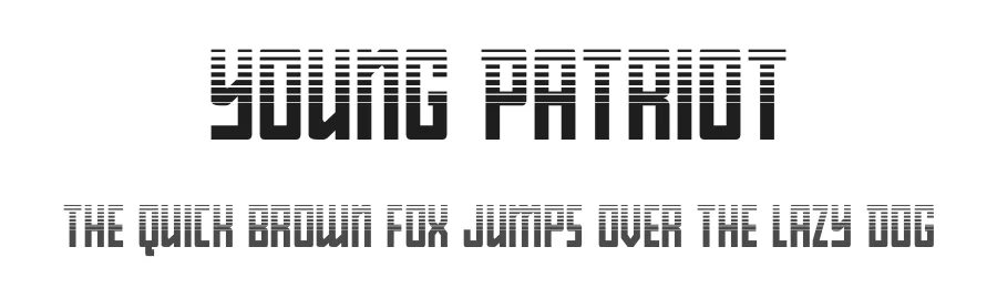 Young Patriot by Iconian Fonts — Display Font