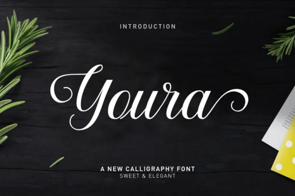 Youra Font by Nandatype β Script Handwritten Font