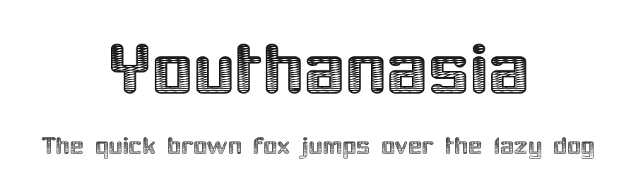 Youthanasia by Apostrophic Labs — Display Font
