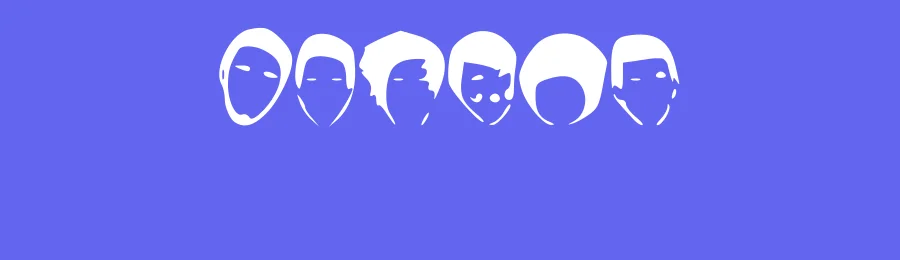 Youtubers by Fanny Lindstrom — Dingbats Font — thumbnail 3