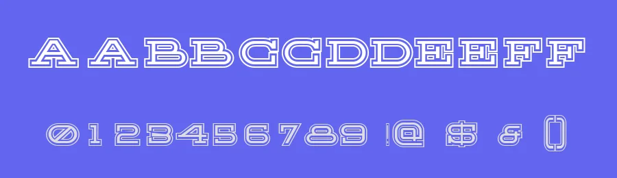 Yoyo by Vladimir Nikolic — Decorative Font — thumbnail 3