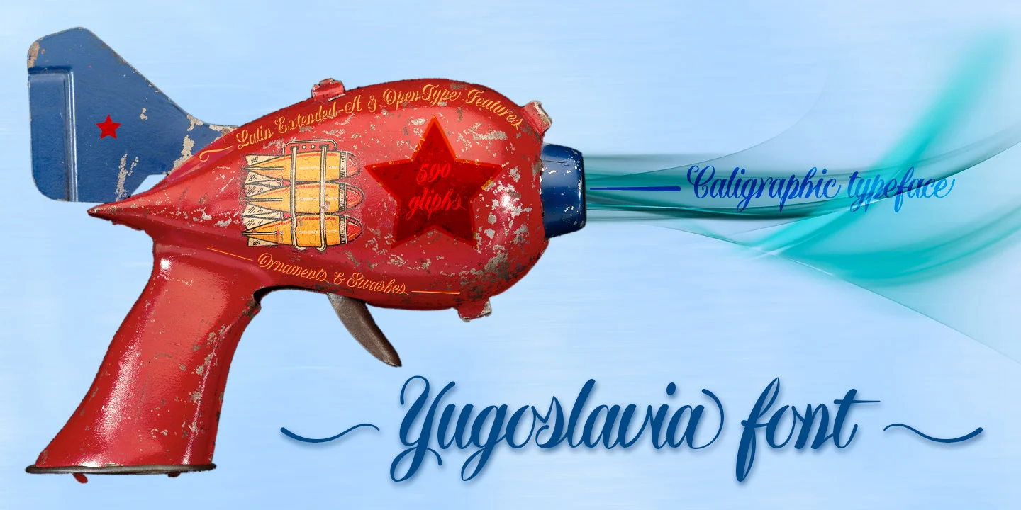 Yugoslavia Font by Fernando Haro — Script Handwritten Font — thumbnail 3