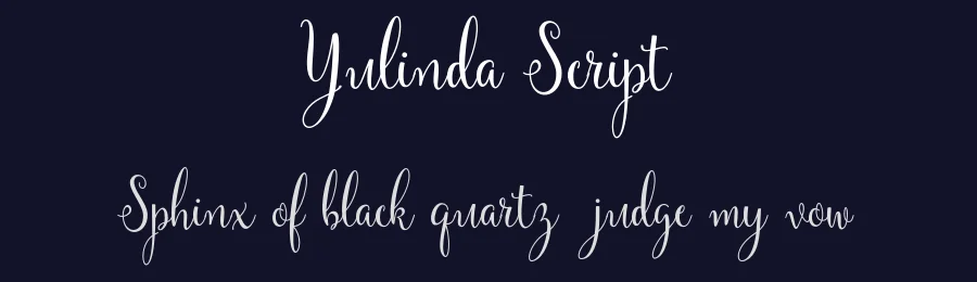 Yulinda Script by Barland — Script Handwritten Font — thumbnail 2