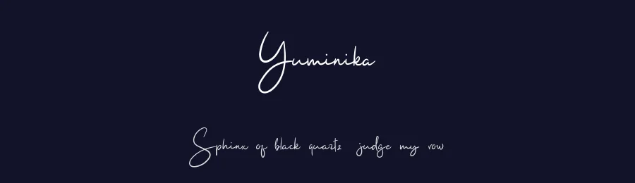 Yuminika by Youthlabs Studio — Script Handwritten Font — thumbnail 2