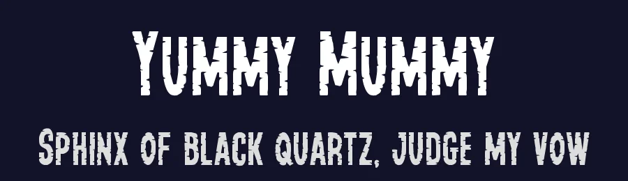 Yummy Mummy by Iconian Fonts — Decorative Font — thumbnail 2