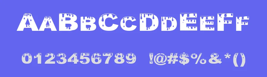 Yurine Overflow by GemFonts / Typotheticals — Decorative Font — thumbnail 3
