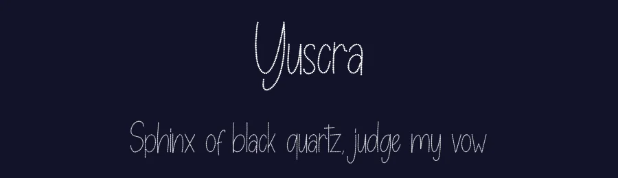 Yuscra by Skiiller Studio — Script Handwritten Font — thumbnail 2