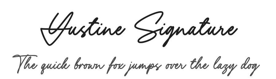 Yustine Signature