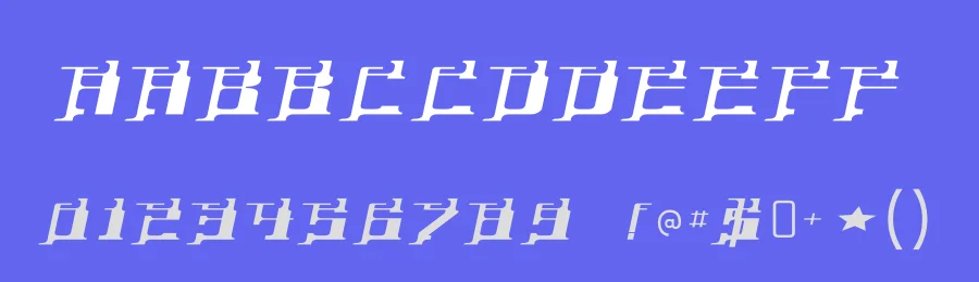 Yytrium Dioxide by Typodermic Fonts — Display Font — thumbnail 3