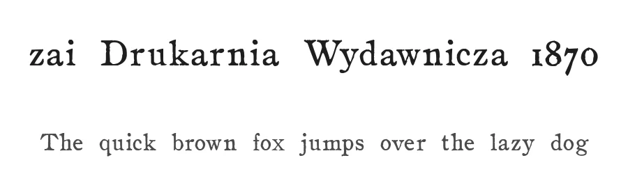 zai Drukarnia Wydawnicza 1870