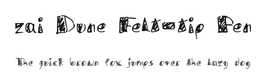 zai Dune Felt-tip Pen
