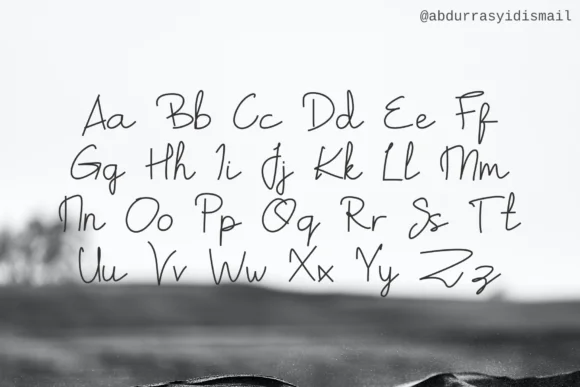Zamalek Font by Ishmael Studio — Script Handwritten Font — thumbnail 4