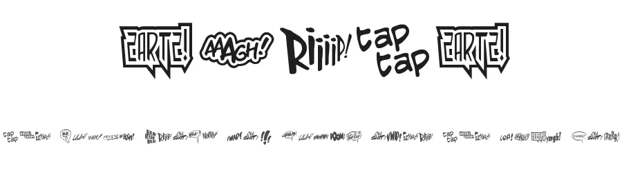 Zartz by Blambot — Dingbats Font