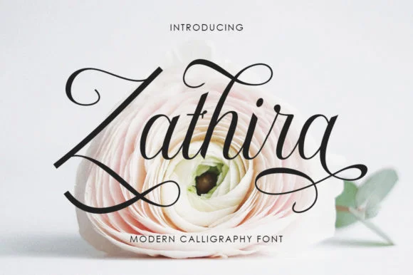Zathira Font by gianstudio12 β Script Handwritten Font