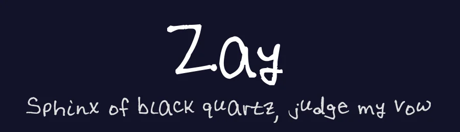 Zay by FontPanda — Script Handwritten Font — thumbnail 2