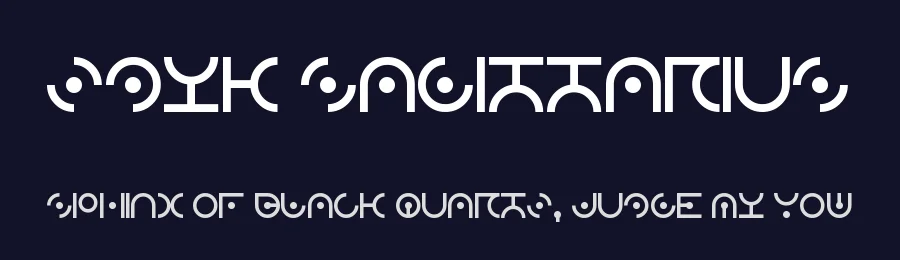 Zdyk Sagittarius by Chequered Ink — Decorative Font — thumbnail 2