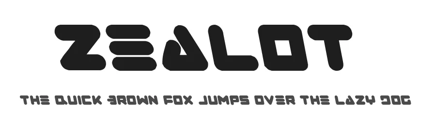 Zealot by Iconian Fonts — Display Font