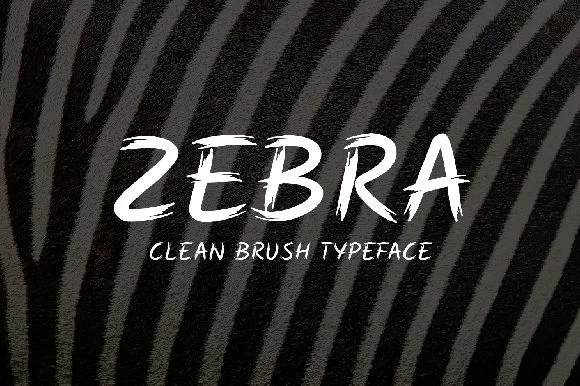 Zebra Font by da_only_aan — Script Handwritten Font