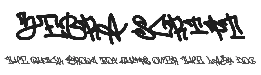 Zebra Script