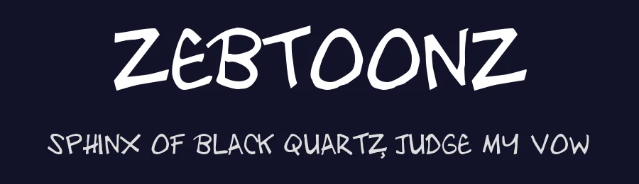 Zebtoonz by Zebtoonz — Decorative Font — thumbnail 2