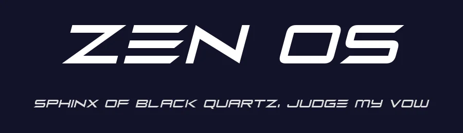 Zen Os by Hawtpixel — Display Font — thumbnail 2