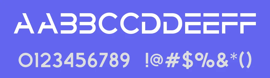 Zeniq by HansCo — Display Font — thumbnail 3