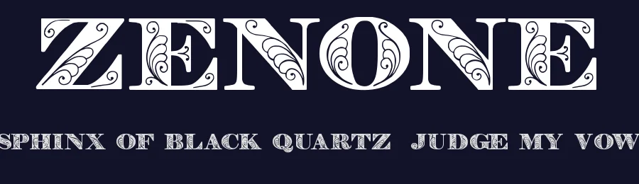 Zenone by Digital Typeface Studio — Decorative Font — thumbnail 2