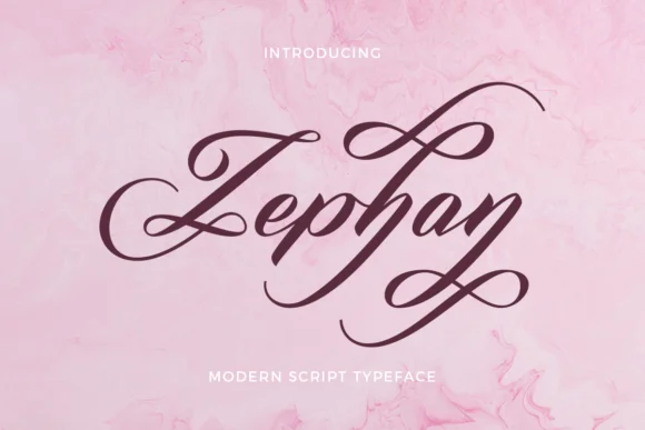 Zephan Font by Aantebas — Wedding Font
