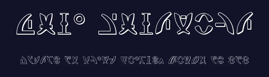 Zeta Reticuli by Iconian Fonts — Dingbats Font — thumbnail 2