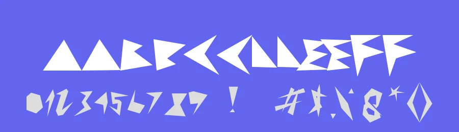 Zig Zag Zeg by Dhendiawan Dwiatma — Decorative Font — thumbnail 3