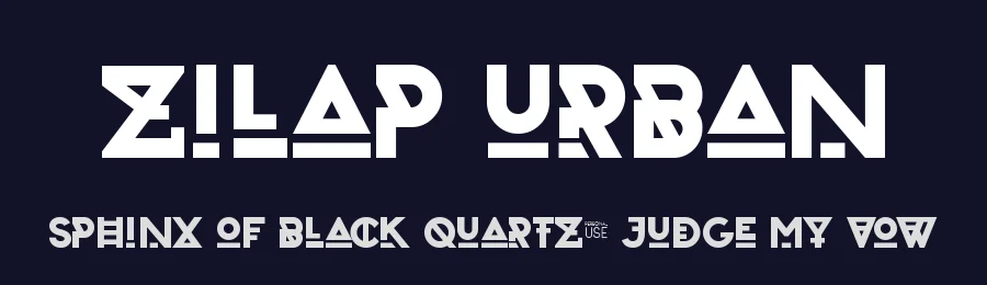 Zilap Urban by LJ Design Studios — Decorative Font — thumbnail 2